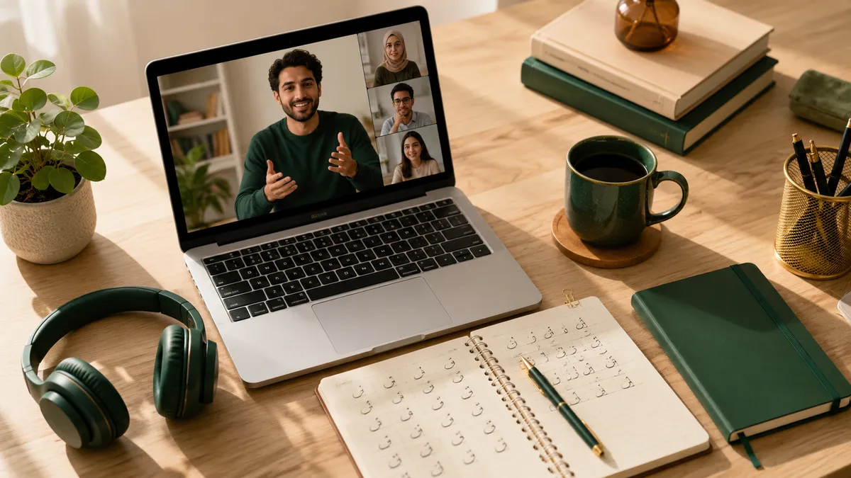 Estudiar árabe online desde casa con un eLearning estructurado
