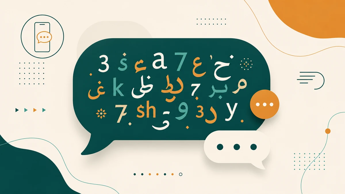 Arabizi: escribir árabe con números