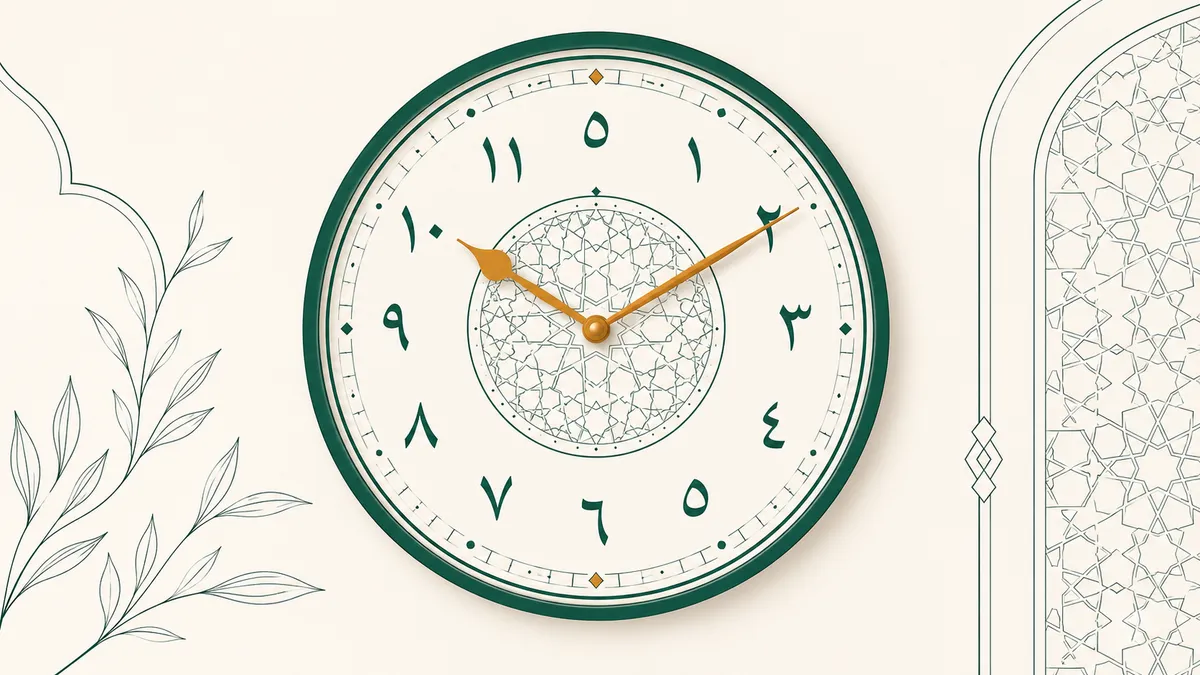 La hora en árabe